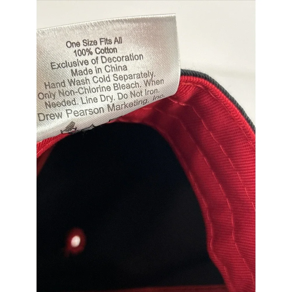 Vintage Ohio State Buckeyes Hat Cap Strap Back Drew Pearson Block O Spell Out